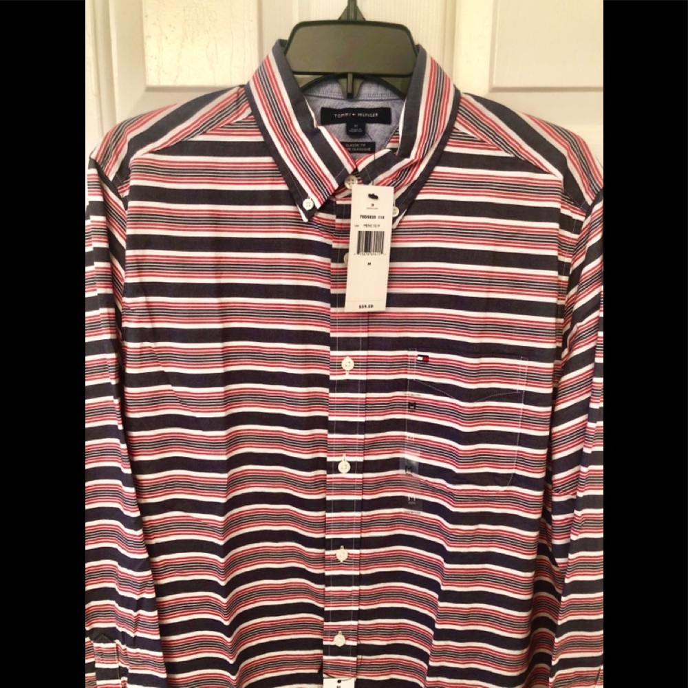 Tommy Hilfiger Patriotic Stripes Shirt